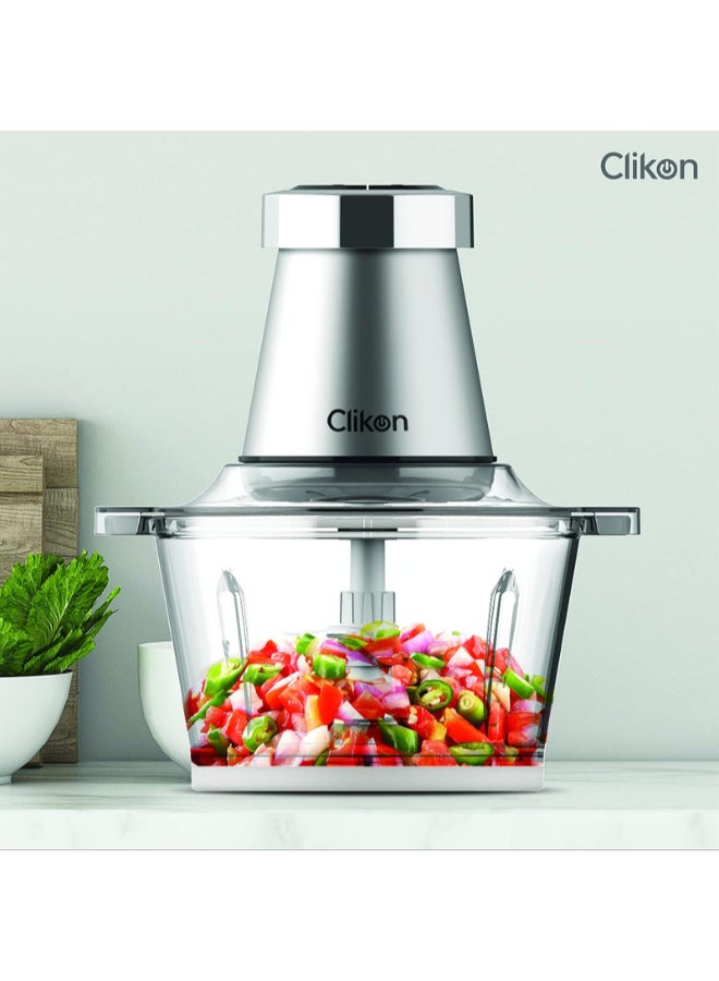 Chopper With Garlic Peeler Set 2 L 350 W CK2643 Multicolour