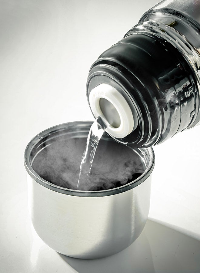 Stainless Steel Vacuum Bottle Silver 750ml