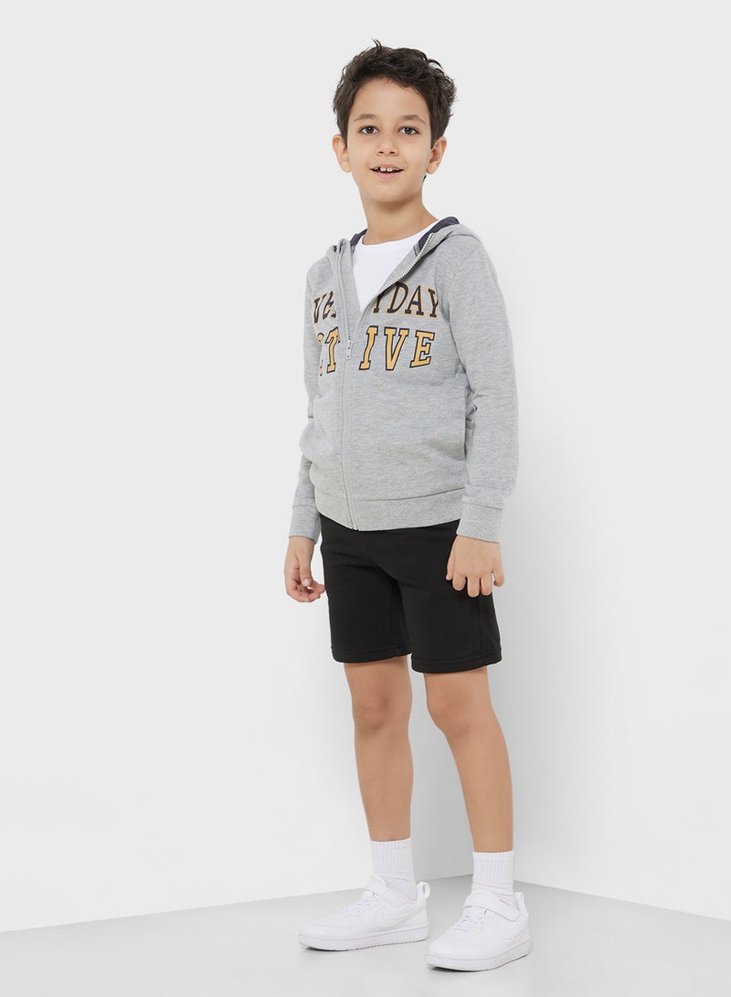 Kids Zip-Through Hoodie