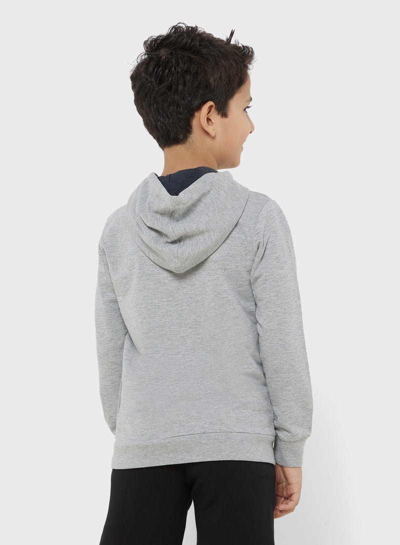 Kids Zip-Through Hoodie