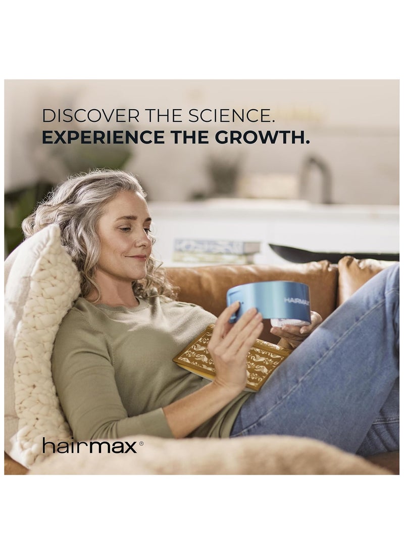 HairMax LaserBand 41: FDA Cleared Laser Hair Growth Band for Women and Men, Full Scalp Coverage, Stimulates Growth for Denser, Fuller Hair