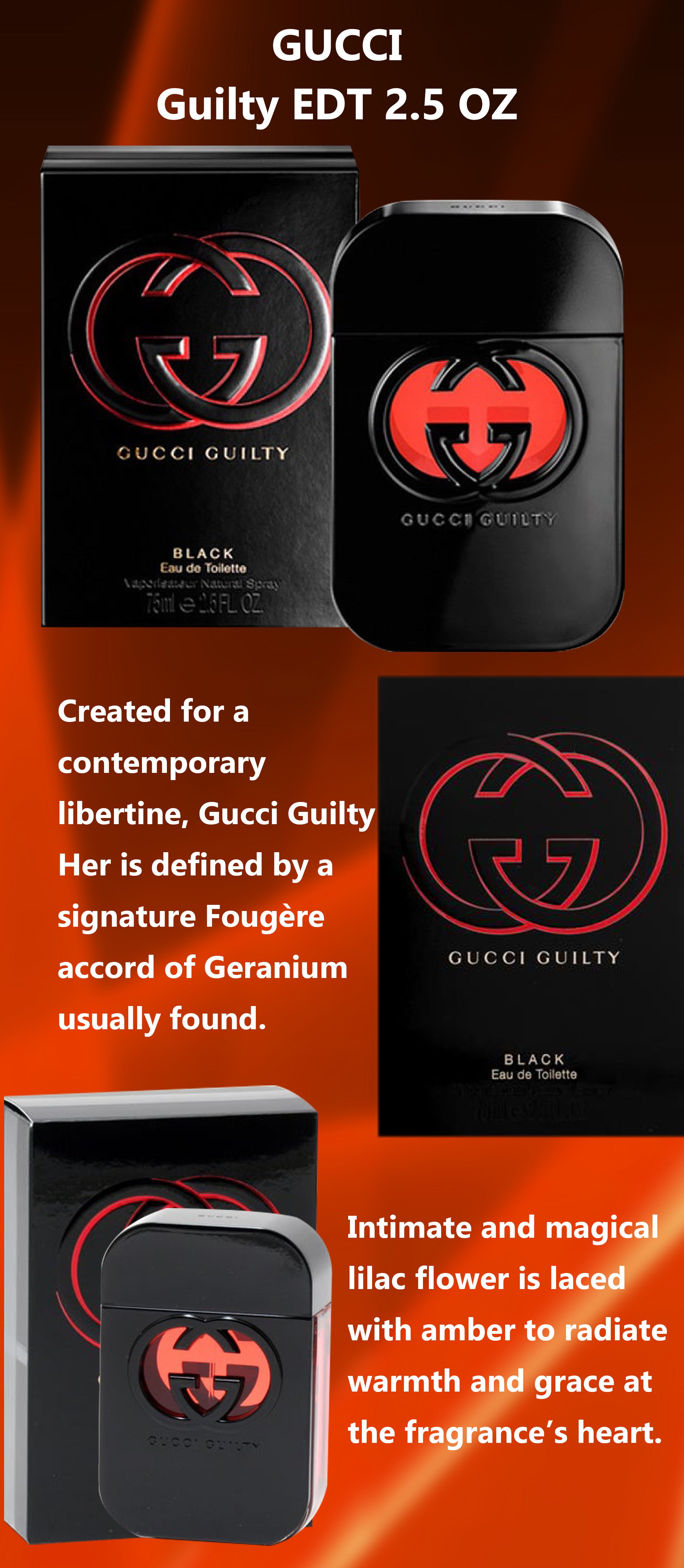 Guilty Black EDT 75ml