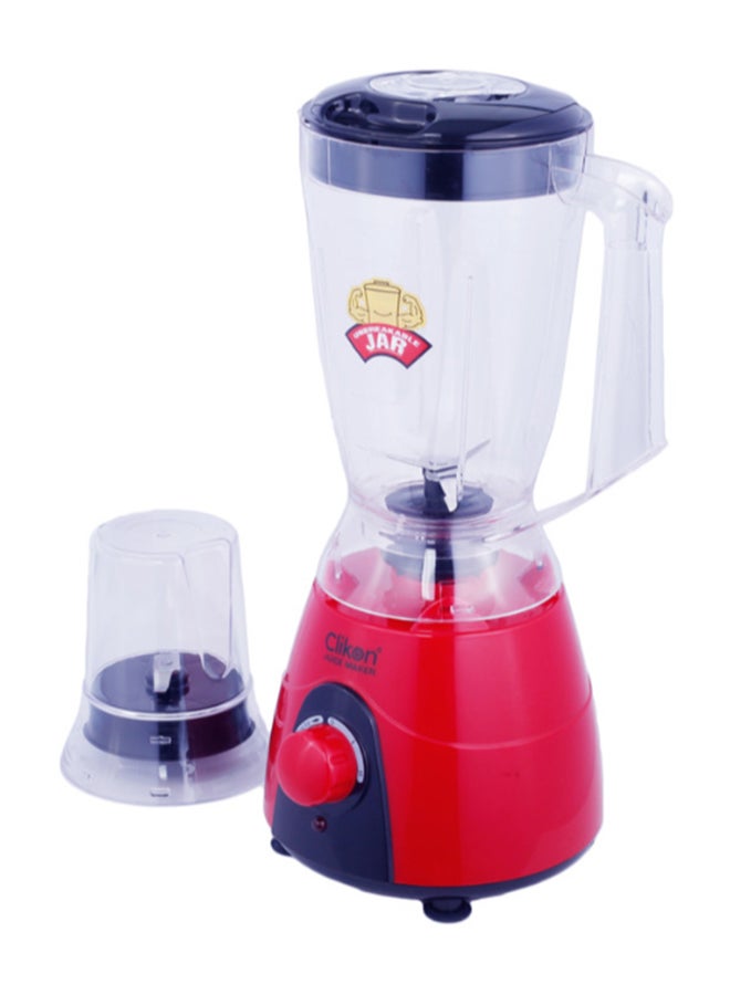 2-In-1 Electric Blender 1.5 L 350 W CK2152 Red/Clear/Black