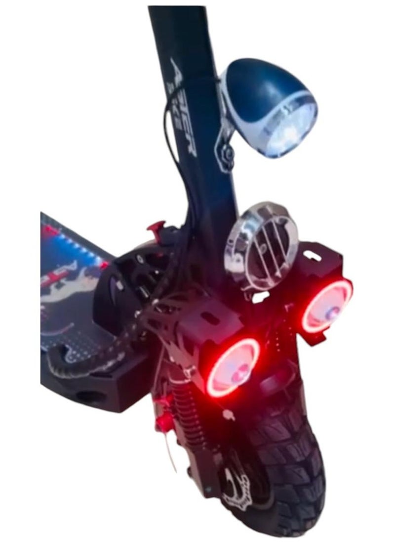 Electric Scooter E10S Powerfull motor of 2000 Watt with speed of 70Km/h Battery 48V 13A