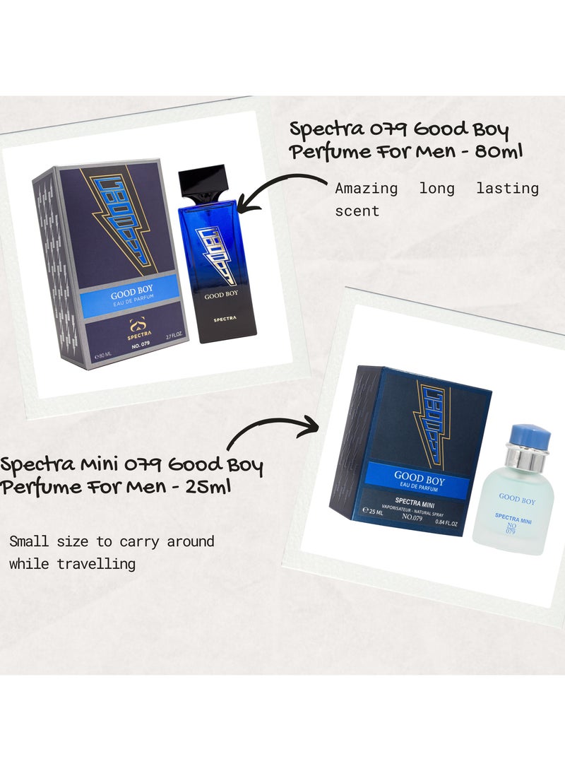 079 Good Boy EDP Perfume For Men - 80ml