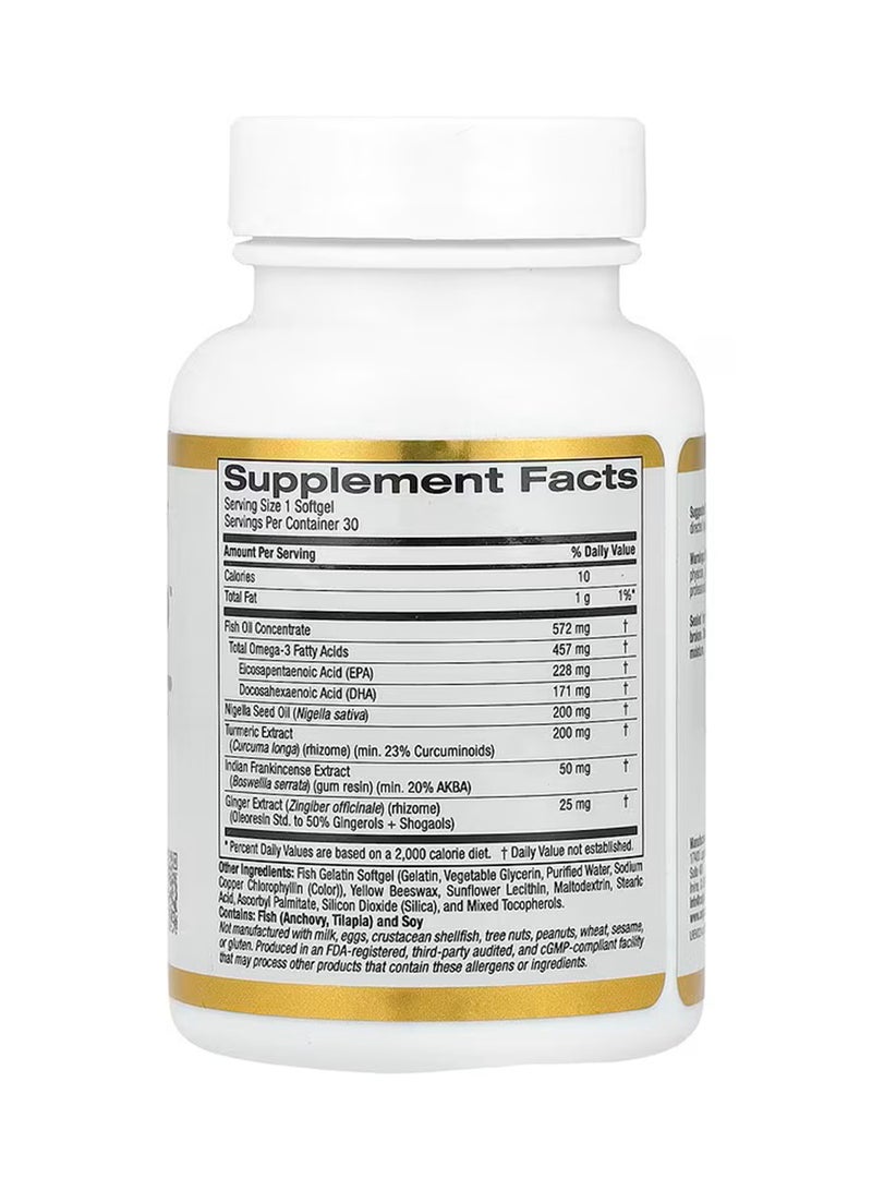 Curcumin UP Dietary Supplement - 30 Softgels