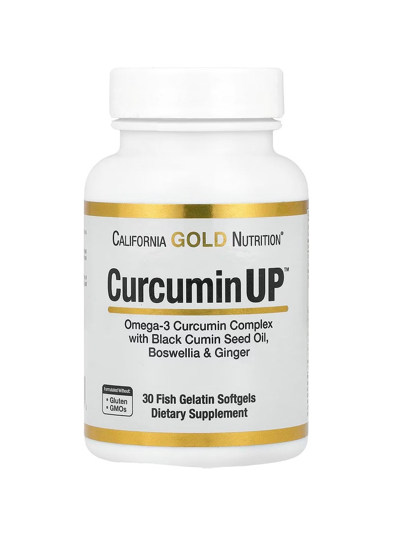 Curcumin UP Dietary Supplement - 30 Softgels