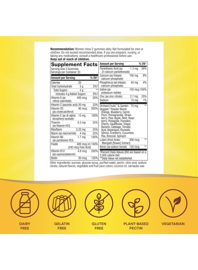 Alive Women's 50+ Multivitamin 60 Gummies Packaging May Vary
