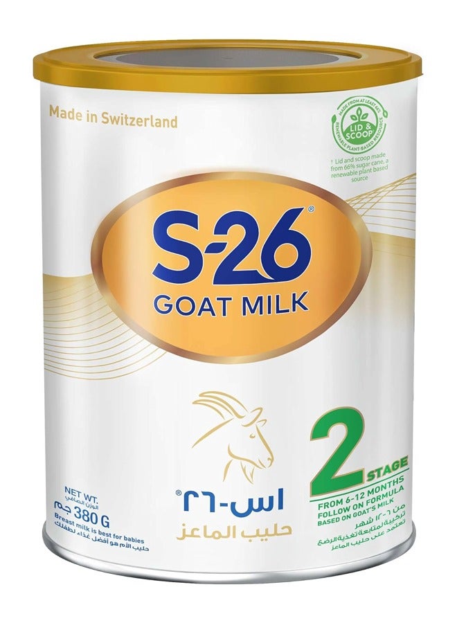 Goat Milk Stage 2 Follow-On Formula - 380g (6-12 Months)