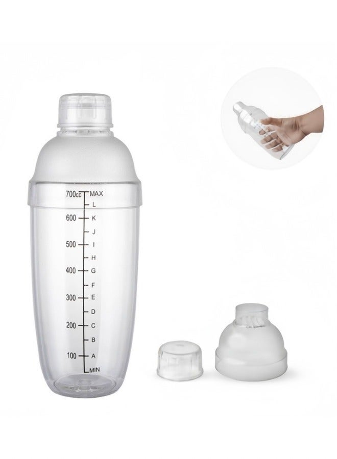 Coffee Transparent Shaker Cup 700ML