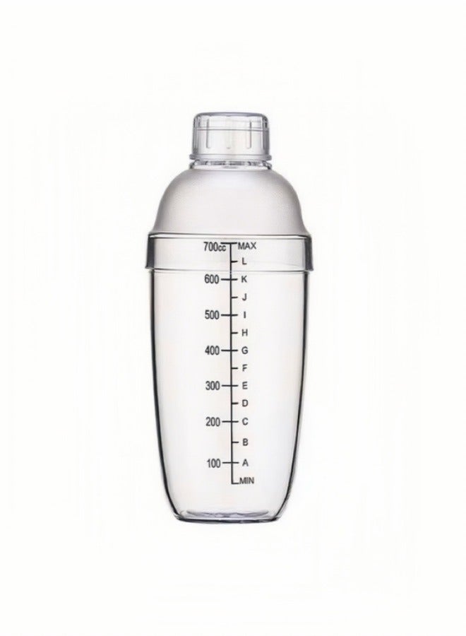 Coffee Transparent Shaker Cup 700ML