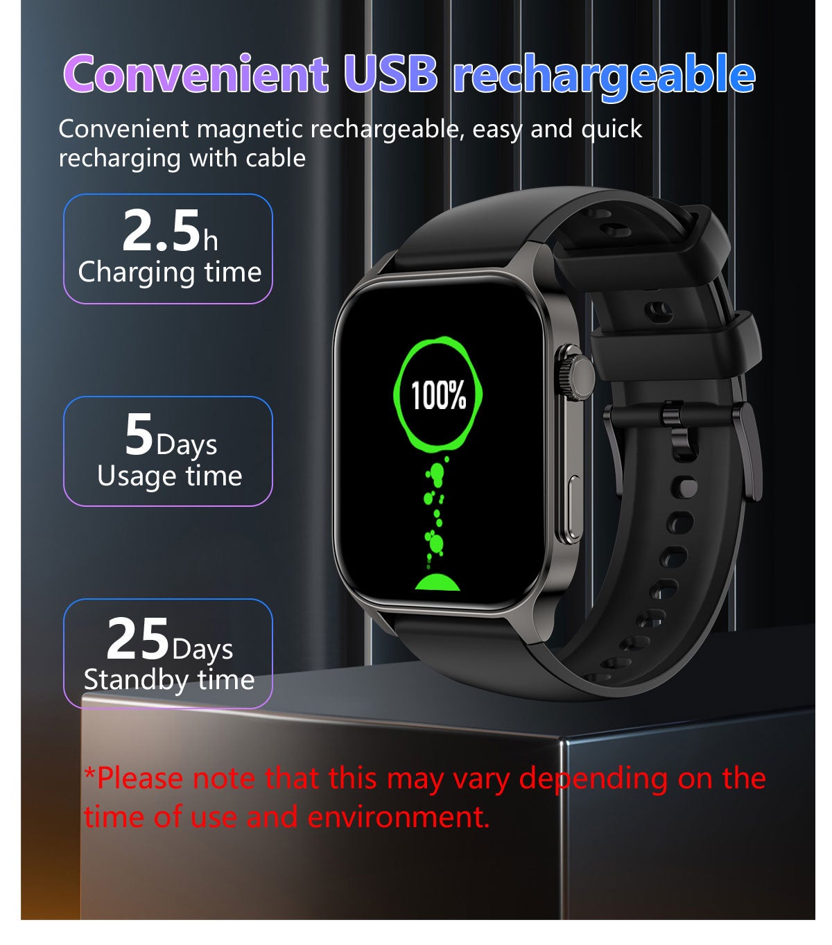 Korean Brand X5S Smart Watch,Business Smartwatch,Waterproof Fitness Watch, Bluetooth Calling,Smart watch for Men, Zinc Alloy Vacuum Plating, Heart Rate Monitoring,Smart watch for Women Silver