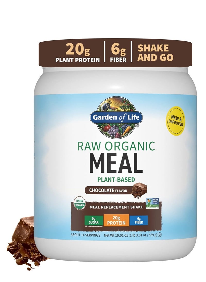 Organic Shake & Meal Replacement Chocolate Cacao 1.1lbs  509g