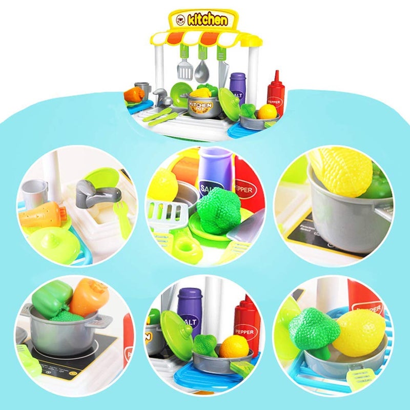 31-Piece Bbq Kitchen Pretend Play Toys