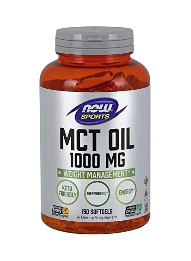 Now Sports, Mct Oil 1000mg 150 Softgels