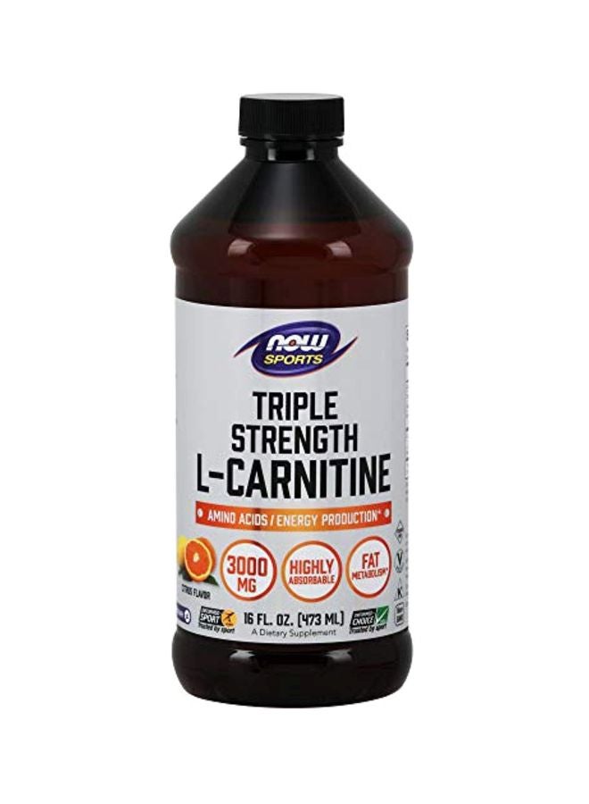 Now Sports, L-Carnitine, Triple Strength 3000mg 16 Fl. Oz.