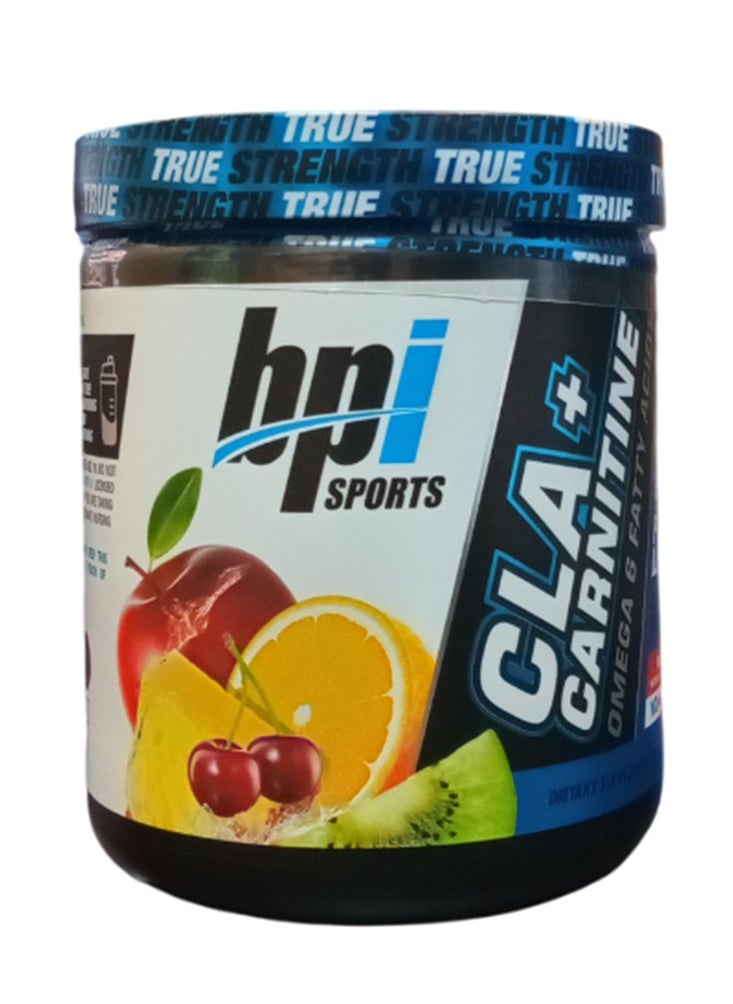 BPI Sports CLA + Carnitine 370g Fruit Punch Flavor 50 Serving