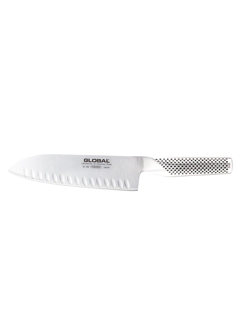 Classic Fluted Santoku Knife