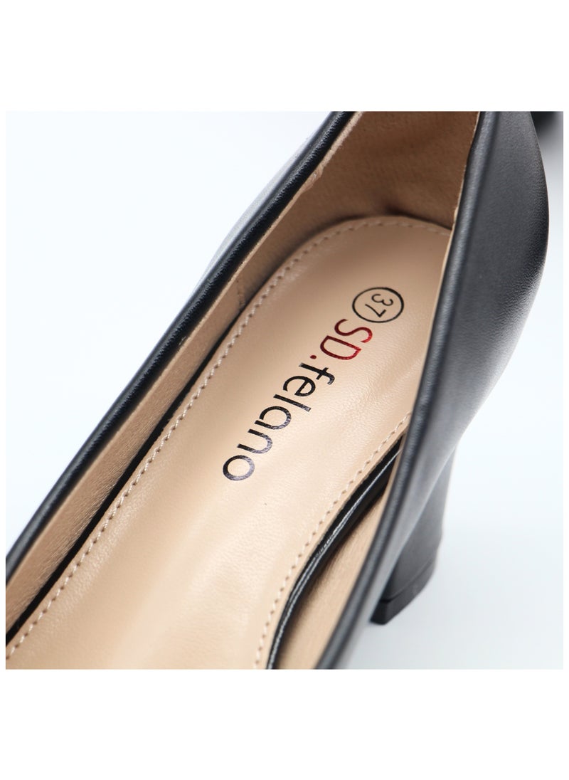 Women's High Heels Pumps Shoes | Closed Toe, Dress Slip-On Heels for Girls & Ladies | Mattee Women's Fashion High Heels for Party Bride Wedding Dress Platform Shoes