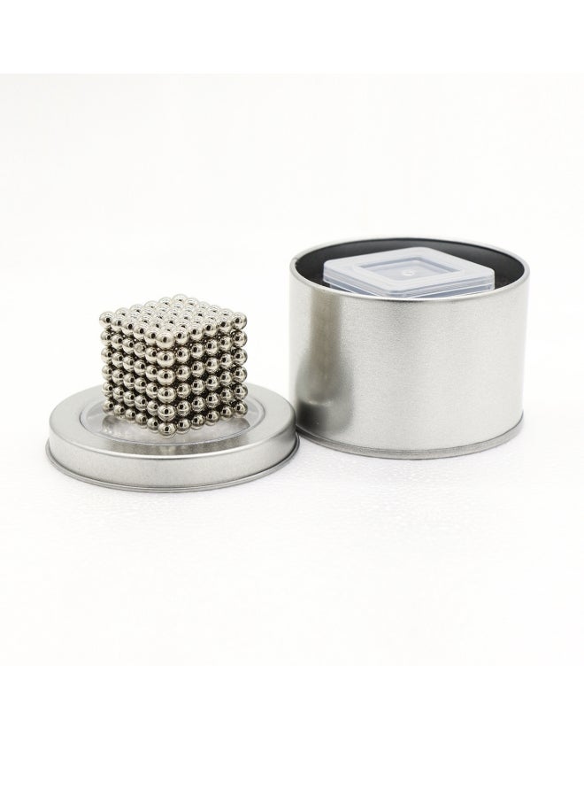 Magnetic DIY Beads 5MM Silver 216+6+Iron Box