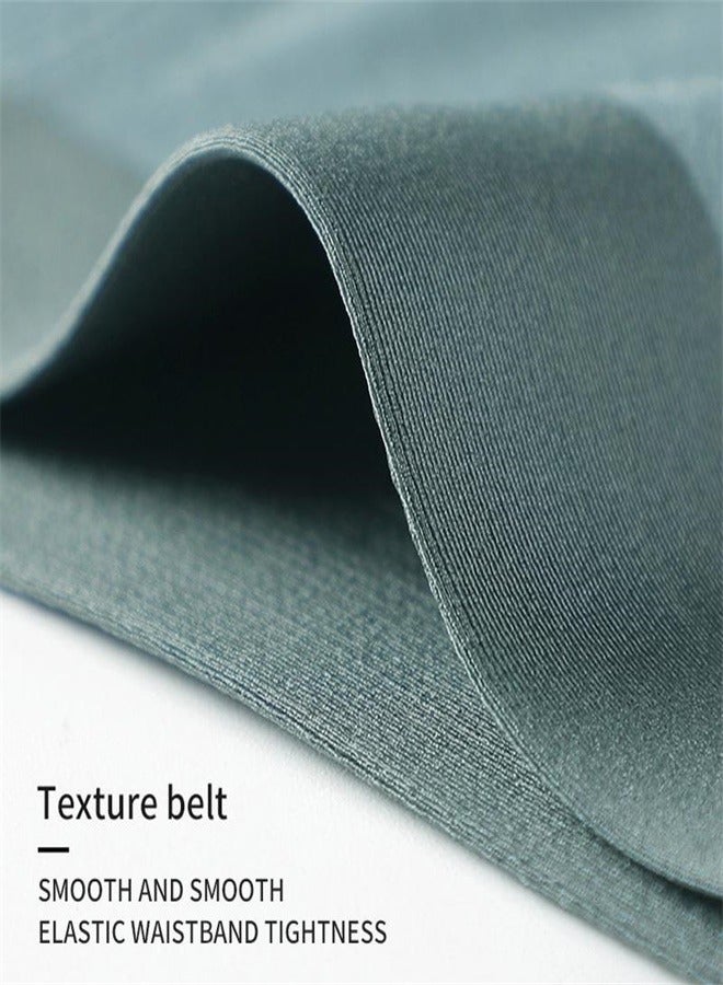 3Pcs Modal Men Underwear Boxer Graphene Antibacterial Trunks  Male Panties Soft Underpants Ice Silk Boxershorts