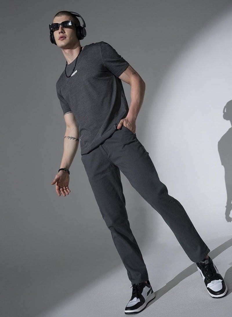 Men Slim Fit Trousers