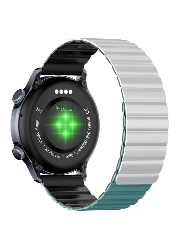 Kieslect Calling Watch Kr Pro Ltd with dual strap - SILVER