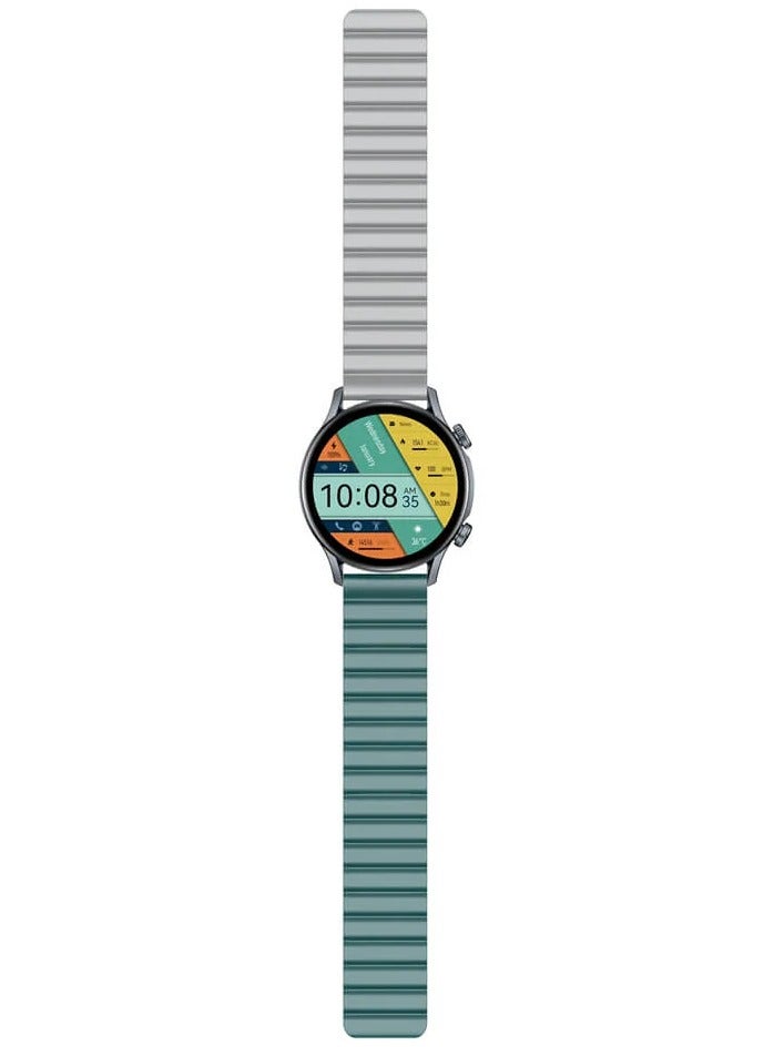 Kieslect Calling Watch Kr Pro Ltd with dual strap - SILVER