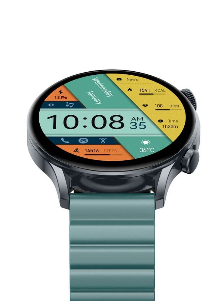 Kieslect Calling Watch Kr Pro Ltd with dual strap - SILVER