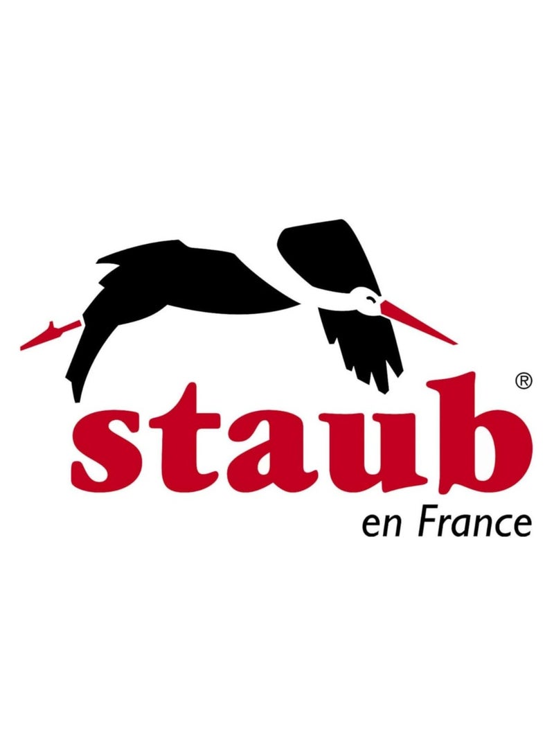 Staub Oval Dish 21 Cm Black. Stackable. Cast Iron Material. Matte Black Inner Enamel. Suitable For All Types Of Hobs Incl. Induction. Ovensafe. Grill Safe. Made In France.