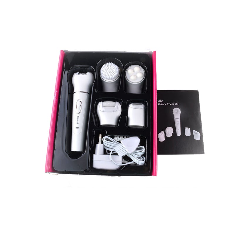 KM-2199 Multifunctional Electric Epilator Clipper Hair Removal Razor Multicolour