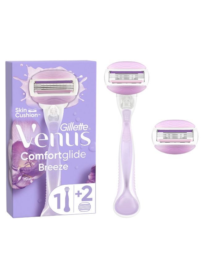 Gillete Venus Comfortglide Breeze Handle + 2 Blades