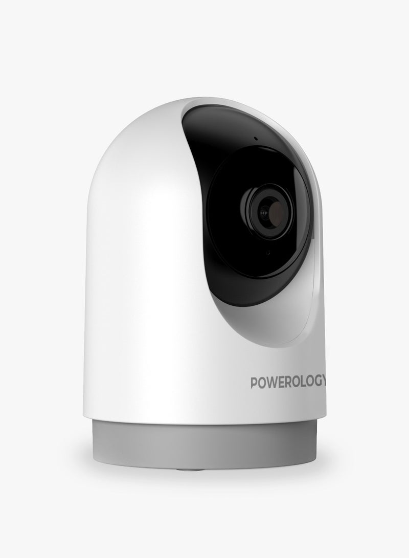 BT Indoor PTZ Smart Camera/2304x1296pixels Resolution/ 3MP/ Motion Sensor/ Night Vision/ 100° Field of Vision/ Echo Cancellation Audio/ Two Way Audio/ 2.4GHz Wi-fi - White