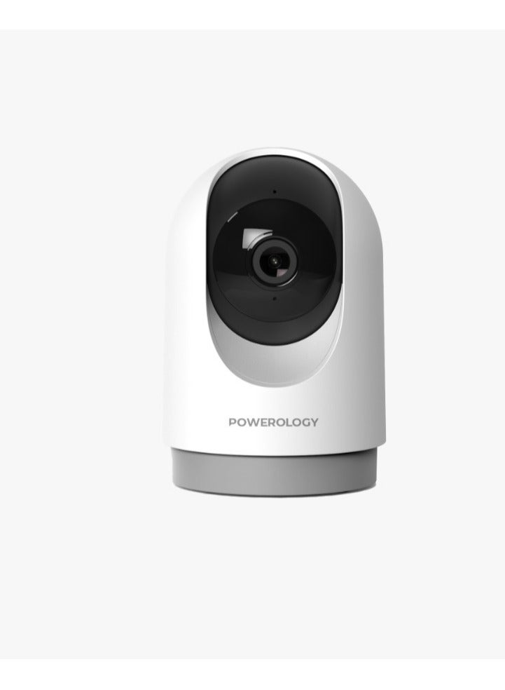 BT Indoor PTZ Smart Camera/2304x1296pixels Resolution/ 3MP/ Motion Sensor/ Night Vision/ 100° Field of Vision/ Echo Cancellation Audio/ Two Way Audio/ 2.4GHz Wi-fi - White