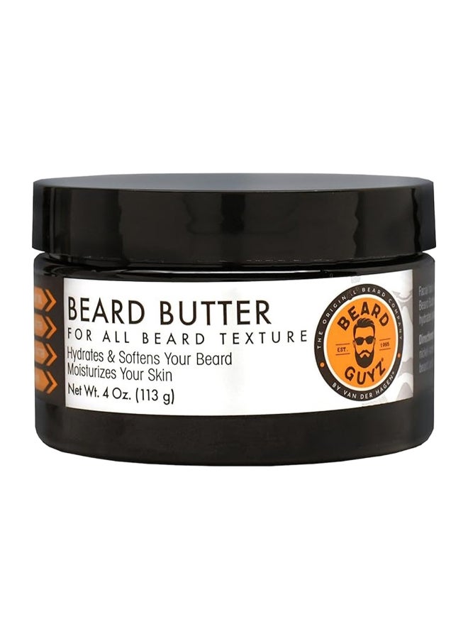 Beard Guyz Original Beard Butter, Hydrates & Softens Beard White 113grams