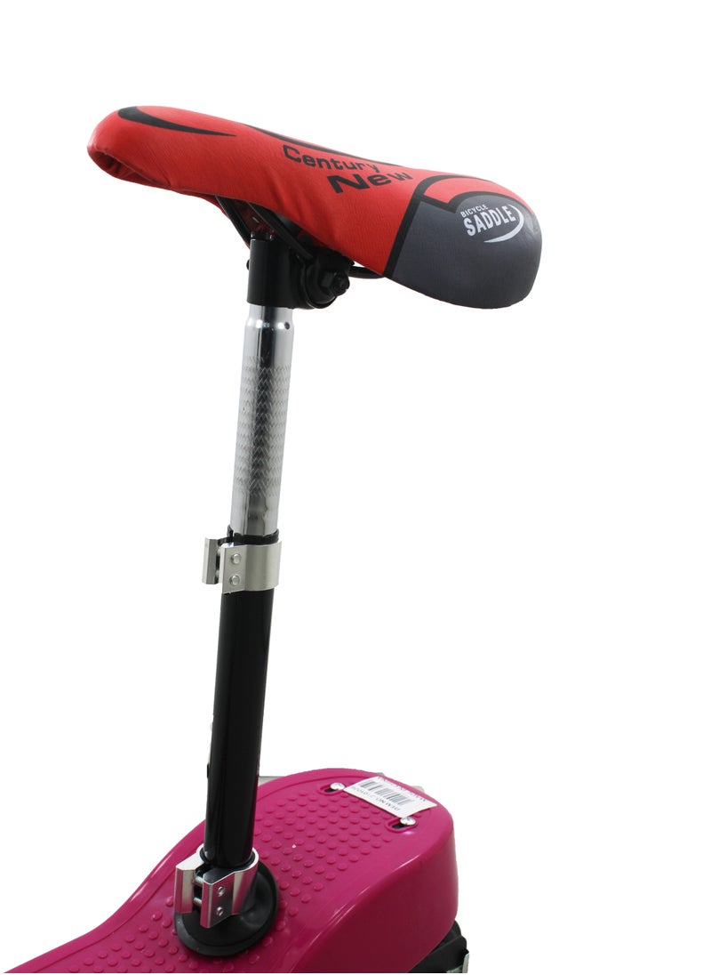 Leaders Kids Seated E-Scooter With Seat, 120W 24V, 12km/h Max Speed, 8-10km Range, 70kg Load, 5.5