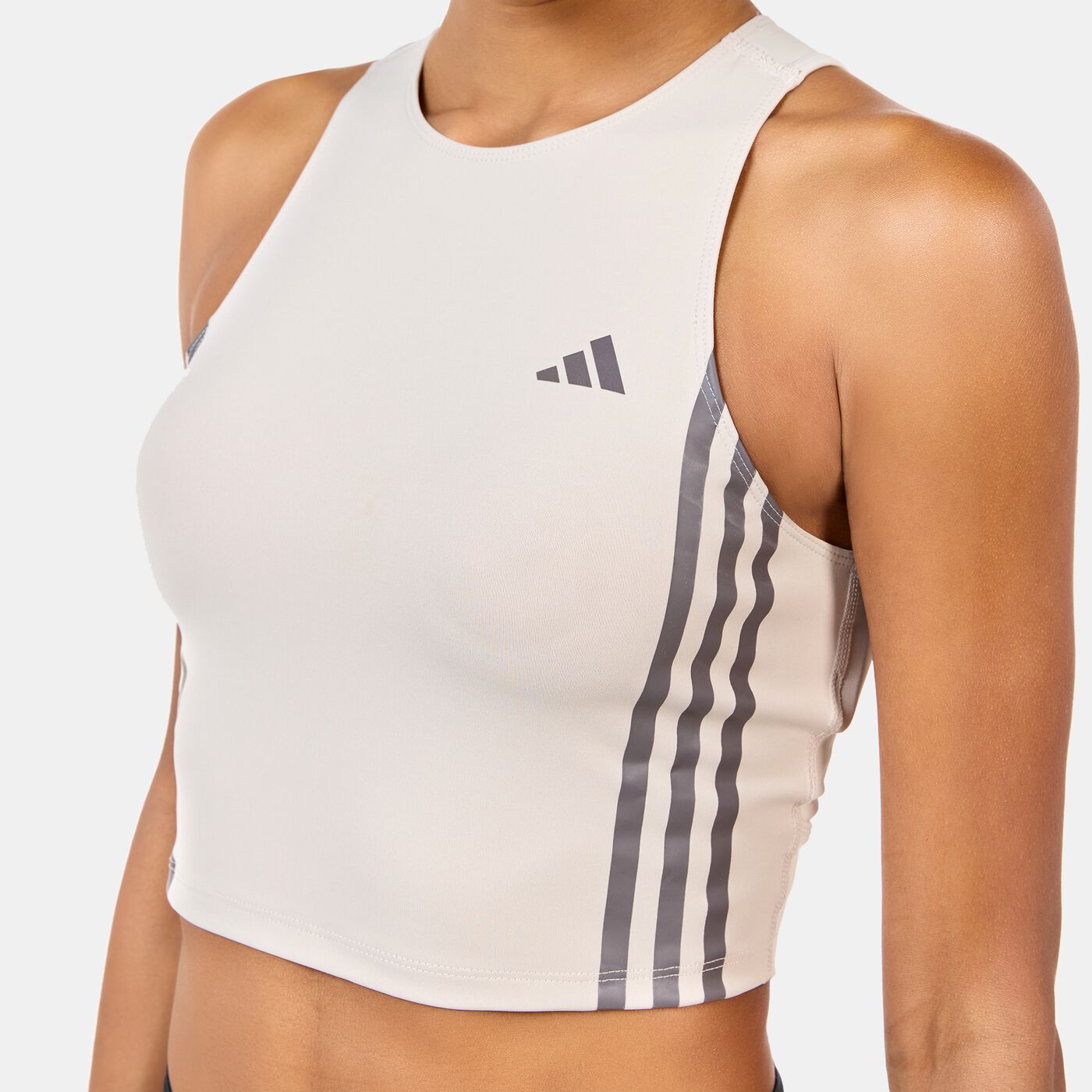 Women's Own The Run 3-Stripes Running Tank Top