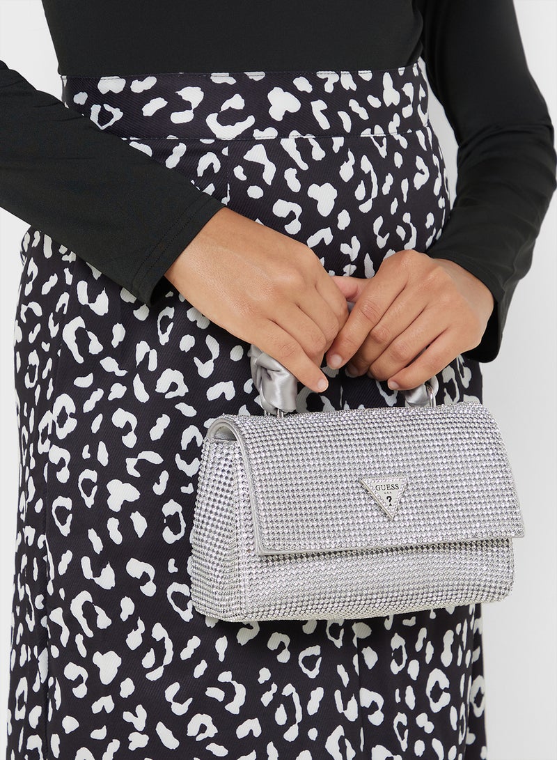 Lua Top Handle Flap Clutch