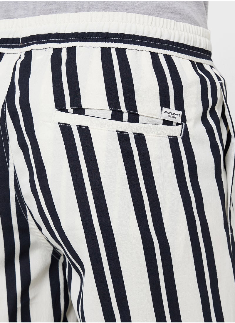 Jpstjaiden Jjjacquard  Striped Shorts