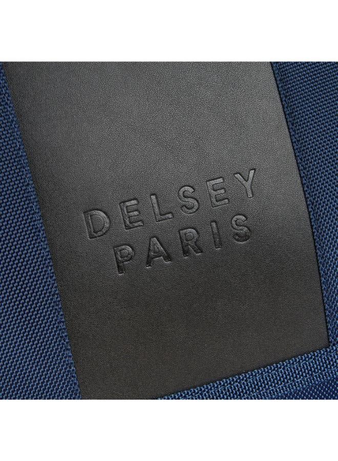 Delsey Wagram 2 Comparment Satchel Breifecase 15.6 inch Navy Blue