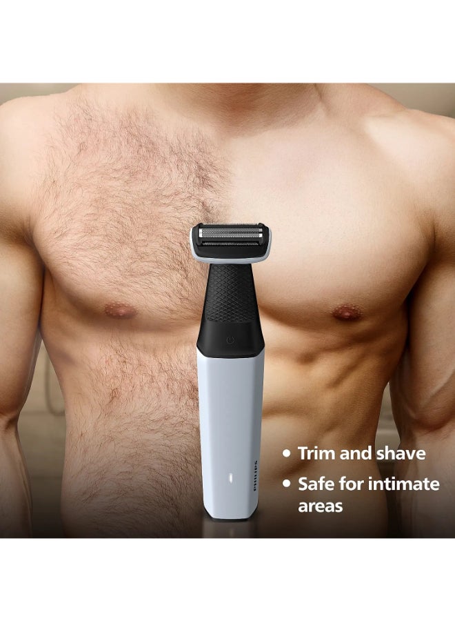 Bodyshaver Fancy Box Bg3007/01 Electric Trimmer For Men Grey