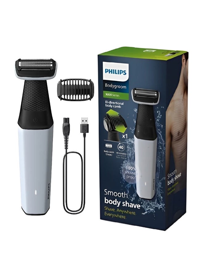 Bodyshaver Fancy Box Bg3007/01 Electric Trimmer For Men Grey