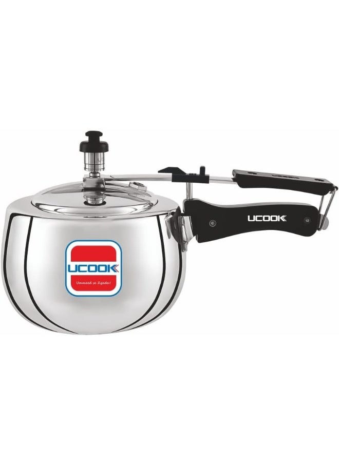 Ucook Silvo Steel Pressure Cooker