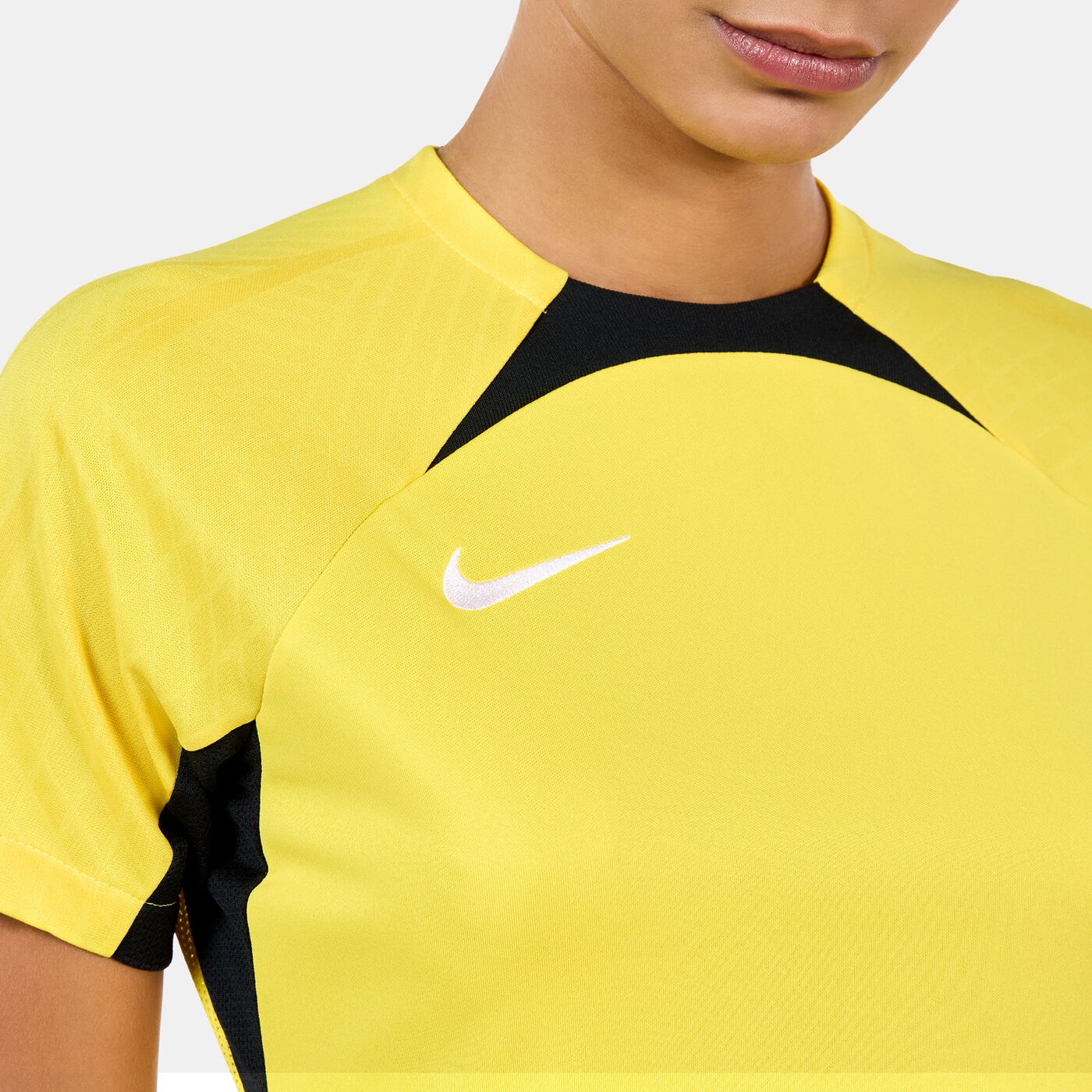 Women's Al Ittihad Home Strike Football Top