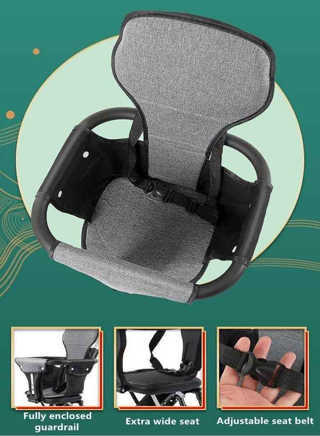 Travel Stroller With Reversible Toddler Seat