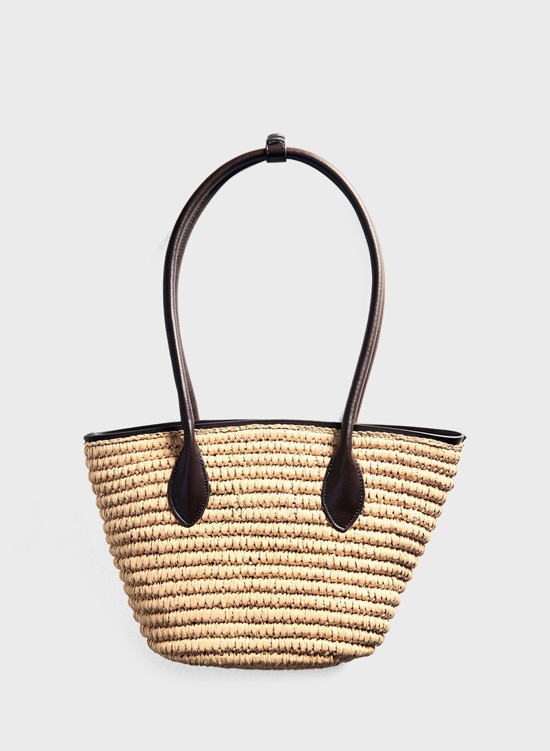 Fibre Basket Bag