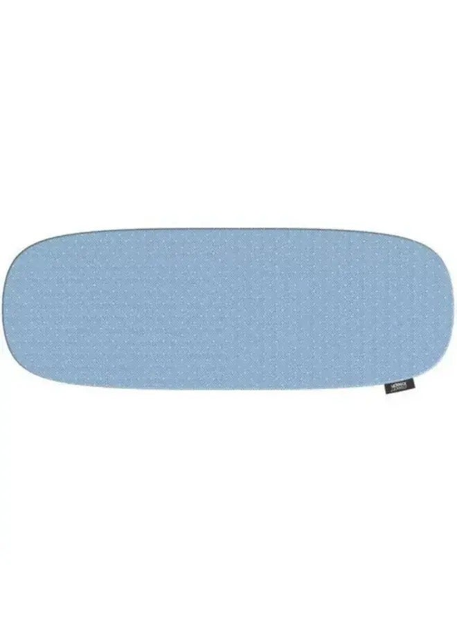 Foldable Table Top Ironing Board with Iron Holder, Grey & White, 45.5 x 34 x 15.5 cm