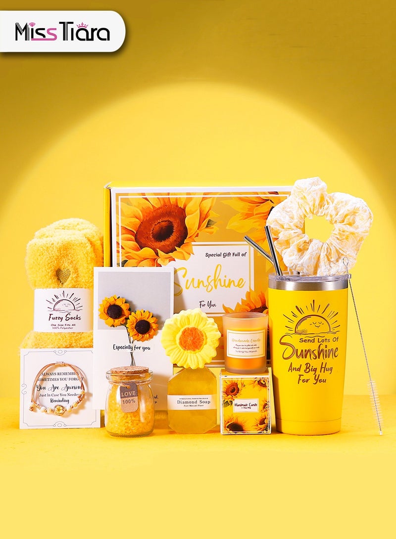 Gifts Basket for Women - Birthday Gifts for Women, Relaxing Spa Gift Basket Set, Unique Gift Ideas for Women, Gifts for Mom Sister Best Friend Wife, Coworker Teacher Nurse Gifts for Women