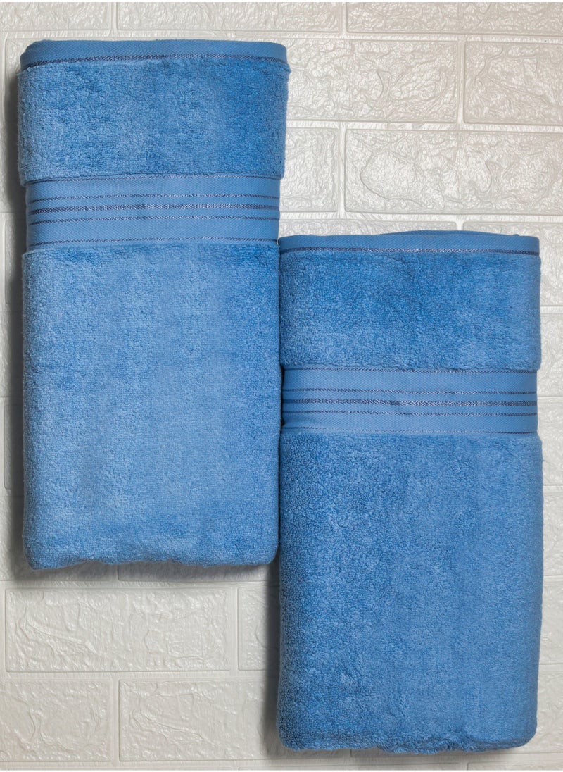 Zero twist 100% cotton,80 x 165 cm, Ultra Plus and Absorbent, Soft and smooth for everyday use