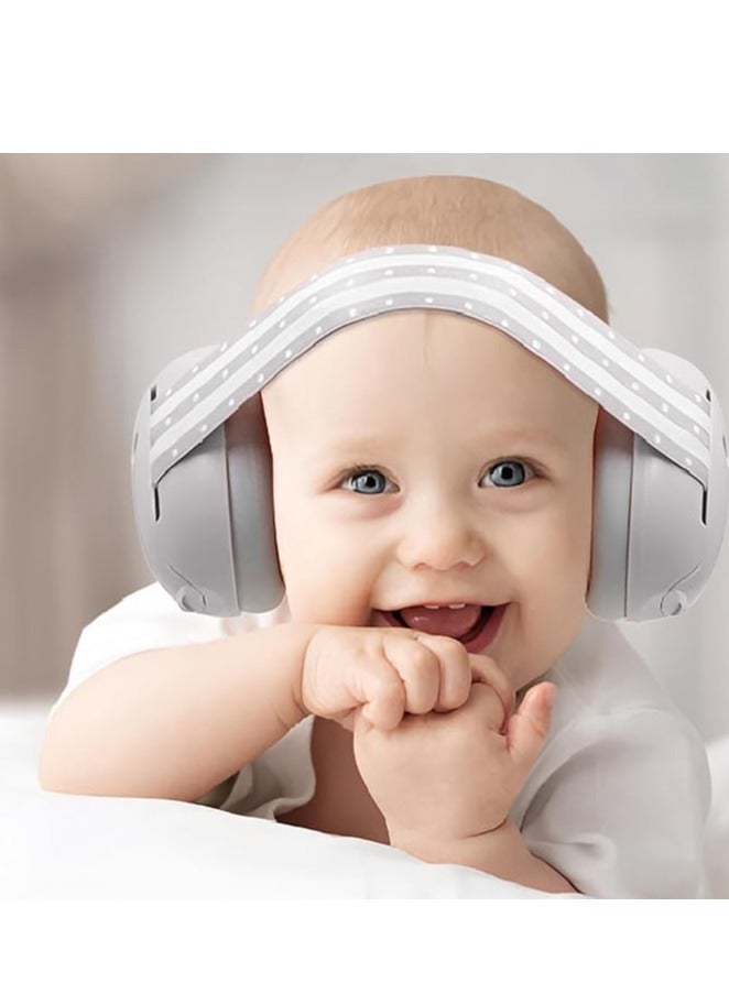 Baby Earmuffs Dual-purpose Head-mounted Noise-proof Sleeping Children's Outdoor Noise Reduction Earmuffs